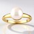 Anello in argento con Perla Akoya (TPC)