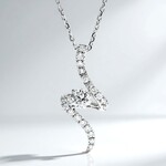 Collana in oro con Diamante SI1 (H) (CIRARI)