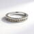 Anillo en plata con Diamante champán I2 (Ornaments by de Melo)