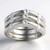 Anello in argento con Zircone