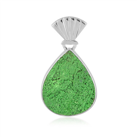 Uwarowit-Silberanhänger (Bali Barong)