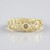Anello in oro con Diamante Champagne I2 (Ornaments by de Melo)