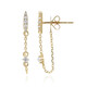 Boucles d'oreilles en or et Diamant SI2 (H) (CIRARI)