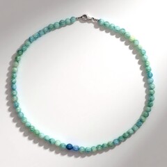 Collana in argento con Acquamarina Brasiliana