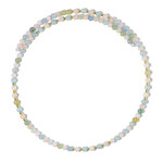 Beryll-Stahlhalsreif (Riya)