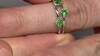 Pendientes en plata con Tsavorita Lemshuku