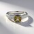 Anello in argento con Tanzanite Gialla (non riscaldata)