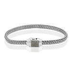Zilveren armband met marcasieten (Nan Collection)