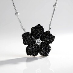 Collana in argento con Zircone
