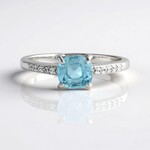Anello in argento con Zircone Ratanakiri (Adela Silber)