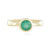 9K Colombian Emerald Gold Ring (de Melo)