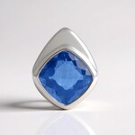 Ciondolo in argento con Fluorite Cangiante (MONOSONO COLLECTION)