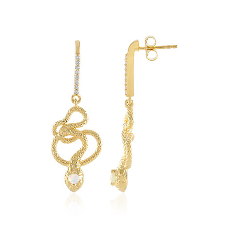 Welo-Opal-Silberohrringe