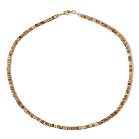 Picture Jasper Silver Necklace