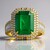Anello in oro con Smeraldo Zambia AAA (CIRARI)
