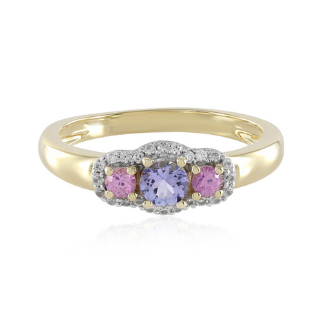 Bague en or et Tanzanite