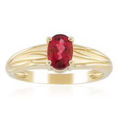 AAA-Brasilianischer Rubellit-Goldring