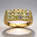 Anello in oro con Diamante Fancy SI2 (CIRARI)