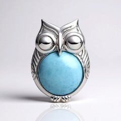 Ciondolo in argento con Larimar
