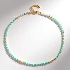 Collana in argento con Zircone Argentato (Riya)