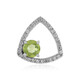 Ciondolo in argento con Peridoto