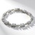 Bracciale in argento con Topazio Bianco