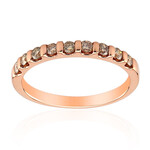 SI1 Argyle-Rose de France-Brillant-Silberring (Annette)