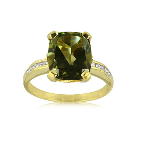 Zilveren ring met een zultaniet