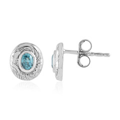 Ratanakiri Zircon Silver Earrings (SAELOCANA)