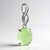 Pendentif en argent et Chrysoprase impériale