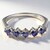 Anello in argento con Iolite Ceylon