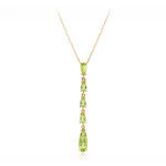 Collar en plata con Peridoto de Birmania