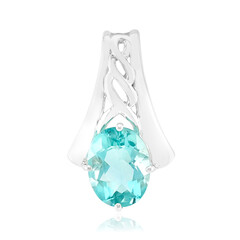 Ciondolo in argento con Fluorite Braldu (Pallanova)