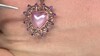 Zilveren halsketting met een Roze Mabé-parel (Gems en Vogue)