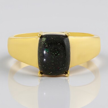 Anello in argento con Opale Honduras