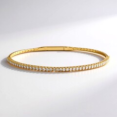 Bracciale in oro con Diamante SI1 (H)