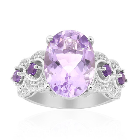 Amethyst-Silberring