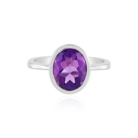 Marokkanischer Amethyst-Silberring