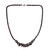 Collier en argent et Grenat du Mozambique