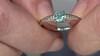 Anillo en plata con Zircón de Ratanak Kirí
