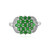Bague en argent et Grenat Tsavorite