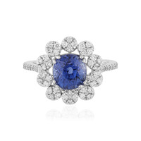 Blauer Ceylon-Saphir-Goldring