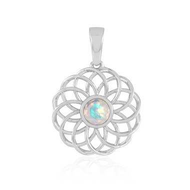 Welo-Opal-Silberanhänger (Ornaments by de Melo)