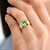 Bague en argent et Quartz citron