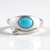 Anello in argento con Turchese Sleeping Beauty (de Melo Essence)