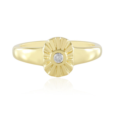 Bague en argent et Diamant I2 (H)