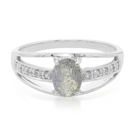 Bague en argent et Labradorite