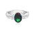 Mezezo Opal Silver Ring