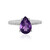 Sibirischer Amethyst-Silberring