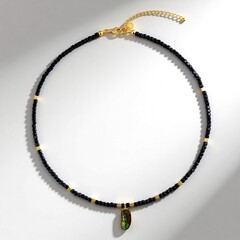 Collana in argento con Ammolite